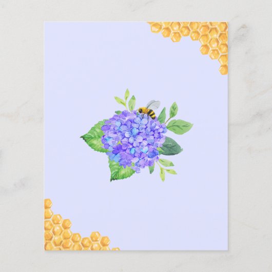 Papier Mariée à être violet Hydrangea Fête des mariées In (Dos)