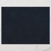 Papier Marine Blush Floral Gold Bride jeu de bingo (Dos)