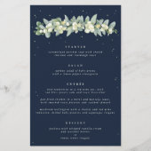 Papier Marine Snowberry+Eucalyptus 4 Mariage du cours Men (Devant)