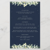 Papier Marine Snowberry+Eucalyptus 4 Mariage du cours Men (Devant)