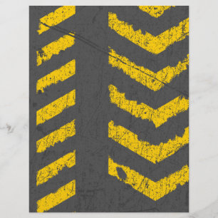 Papier Marquage routier jaune en difficulté