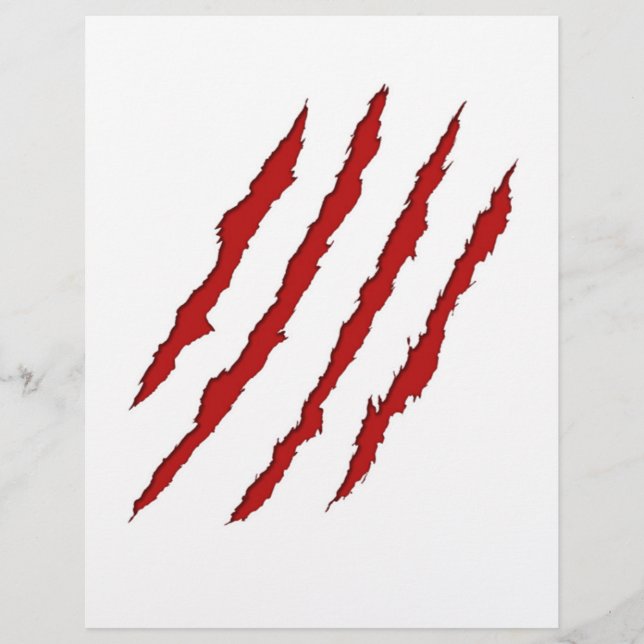 Papier Marques d'agneau (Devant)