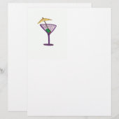 Papier Martini Bachelorette (Devant / Derrière)