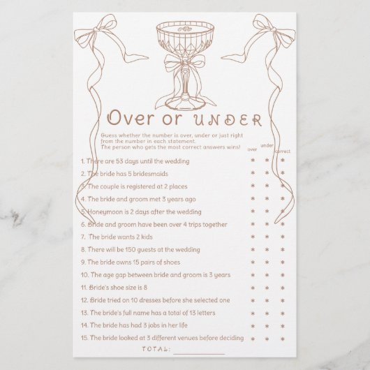 Papier Martini espresso main tirée sur ou sous le jeu (Devant)