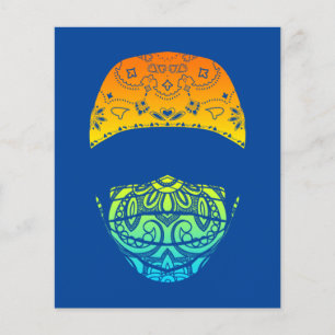 Papier masqué de paisley