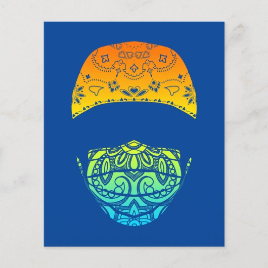 Papier masqué de paisley (Devant)