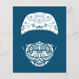 Papier masqué de paisley