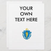 PAPIER MASSACHUSETTS (Devant / Derrière)