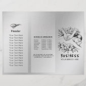 Papier Massage Thérapie Guérison Mains Énergie Spa Bien-ê (Devant)