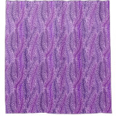 Papier mauve, rideau de douche (Devant)