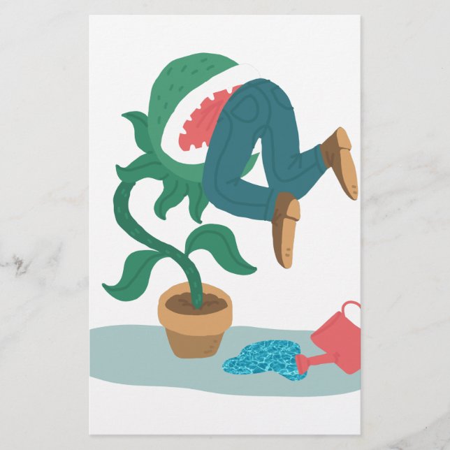 Papier me nourrir venus flytrap (Devant)