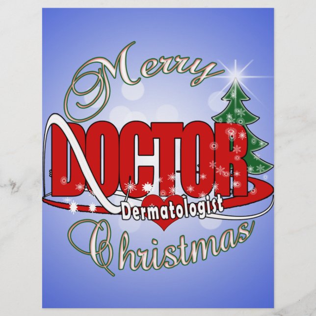 PAPIER MÉDECIN DERNIÈRE DE NOËL (Devant)