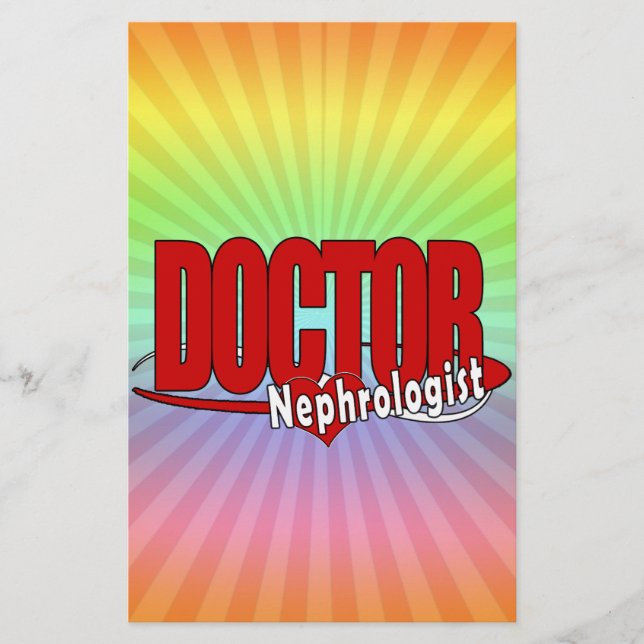 Papier MÉDECIN LOGO Néphrologue (Devant)