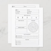 Papier meditation diary (Devant / Derrière)