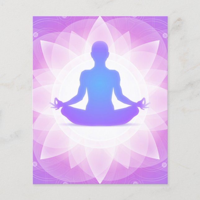 Papier Méditation du yoga (Devant)