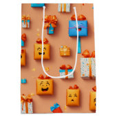 Papier Medium Gift Bag Cadeauzakje (Achterkant)