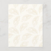 Papier Mehndi budget invitation rose bleu mignon fille in (Dos)