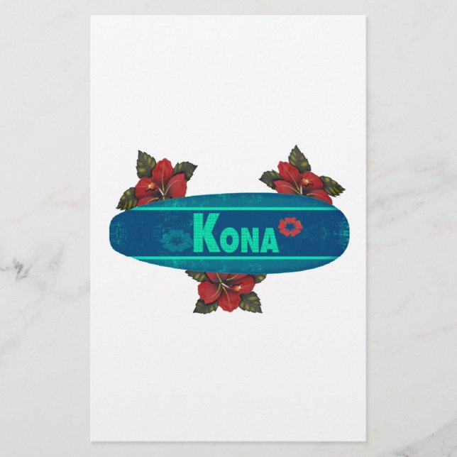 Papier Meilleur de Kona (Devant)