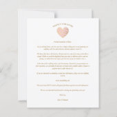 Papier Meilleur Marché Ensemble Pink Golden Heart 2 Photo (Dos)