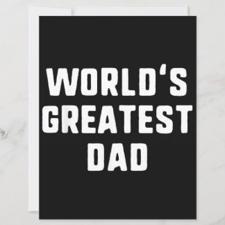 Papier Meilleur Papa du Monde Drôle de Famille