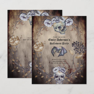 Papier Meilleure invitation de fête HALLOWEEN à valeur aj