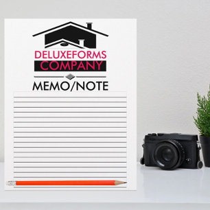 Papier Mémo Note Toit Noir