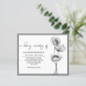 Papier Mémoire/Merci de la sympathie budgétaire. (Debout devant)