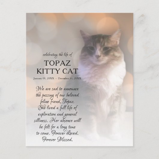 Papier mémorial photo côté droit (Devant)