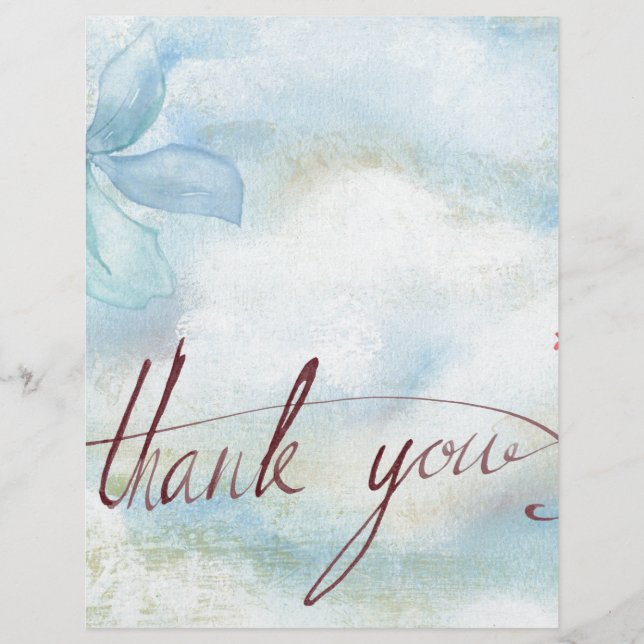 Papier merci (Devant)