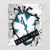 Papier merci au premier intervenant (Devant)