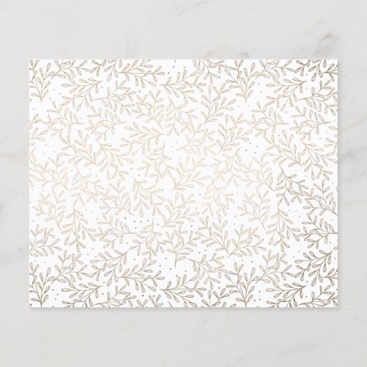 Papier Merci photo manuscrite de script simple Budget (Dos)