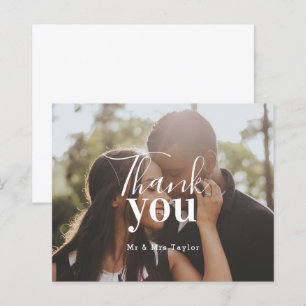 Papier Merci photo personnalisé