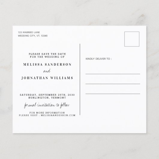 Papier Mes Humains Se Marient Chien, Sauf La Date (Dos)