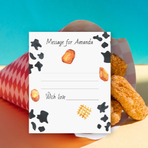 Papier Message de capsule temporelle d'anniversaire aux p