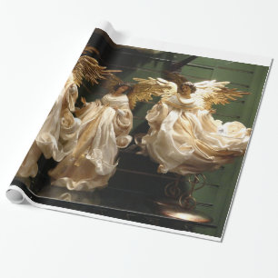 Papier met Angels verpakken