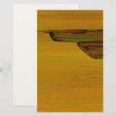 Papier met geel abstract ontwerp (Voorkant / Achterkant)