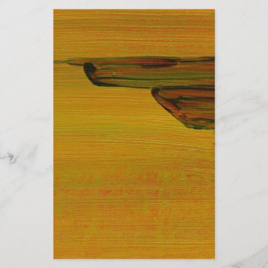 Papier met geel abstract ontwerp (Voorkant)