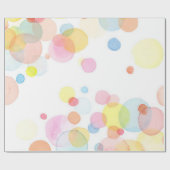 Papier met gekleurde cirkelvormig omlooppapier (Vlak)