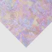 Papier met gemarmerde afdrukking van pasta's (Detail)