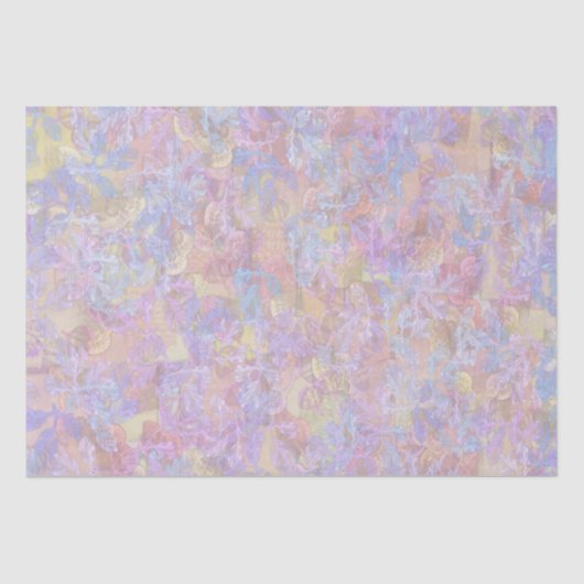 Papier met gemarmerde afdrukking van pasta's (Voorkant)