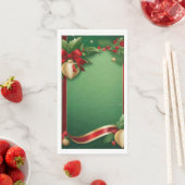 Papier met handschrift "Houx" Servet (Insitu)