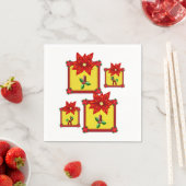 Papier met kerstmis servet (Insitu)