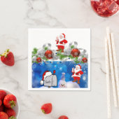 Papier met kerstmis servet (Insitu)