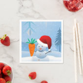 Papier met kerstmis servet (Insitu)