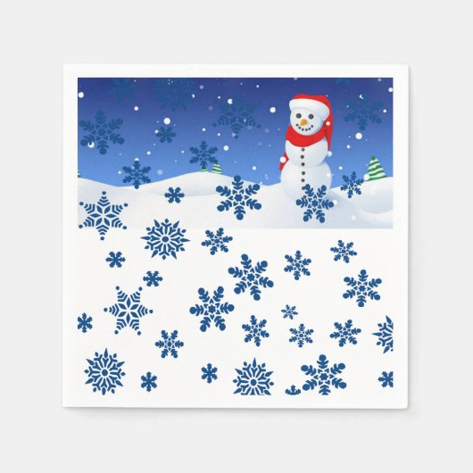 Papier met kerstmis servet (Voorkant)