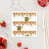 Papier met kerstmis servet (Insitu)