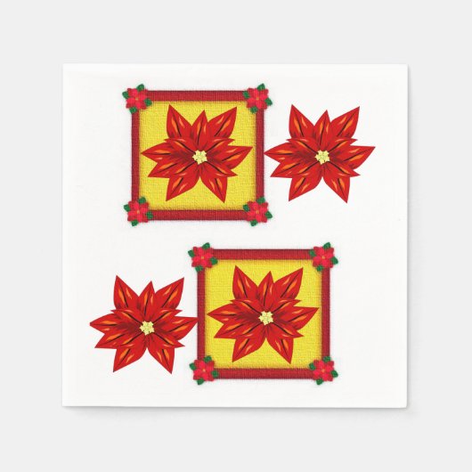 Papier met kerstmis servet (Voorkant)