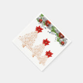 Papier met kerstmis servet (Hoek)