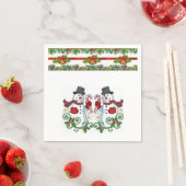 Papier met kerstmis servet (Insitu)