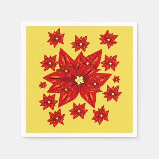 Papier met kerstmis servet (Voorkant)